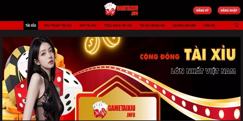 Gametaixiu.info - Trang web chia sẻ về tài xỉu và cá cược casino